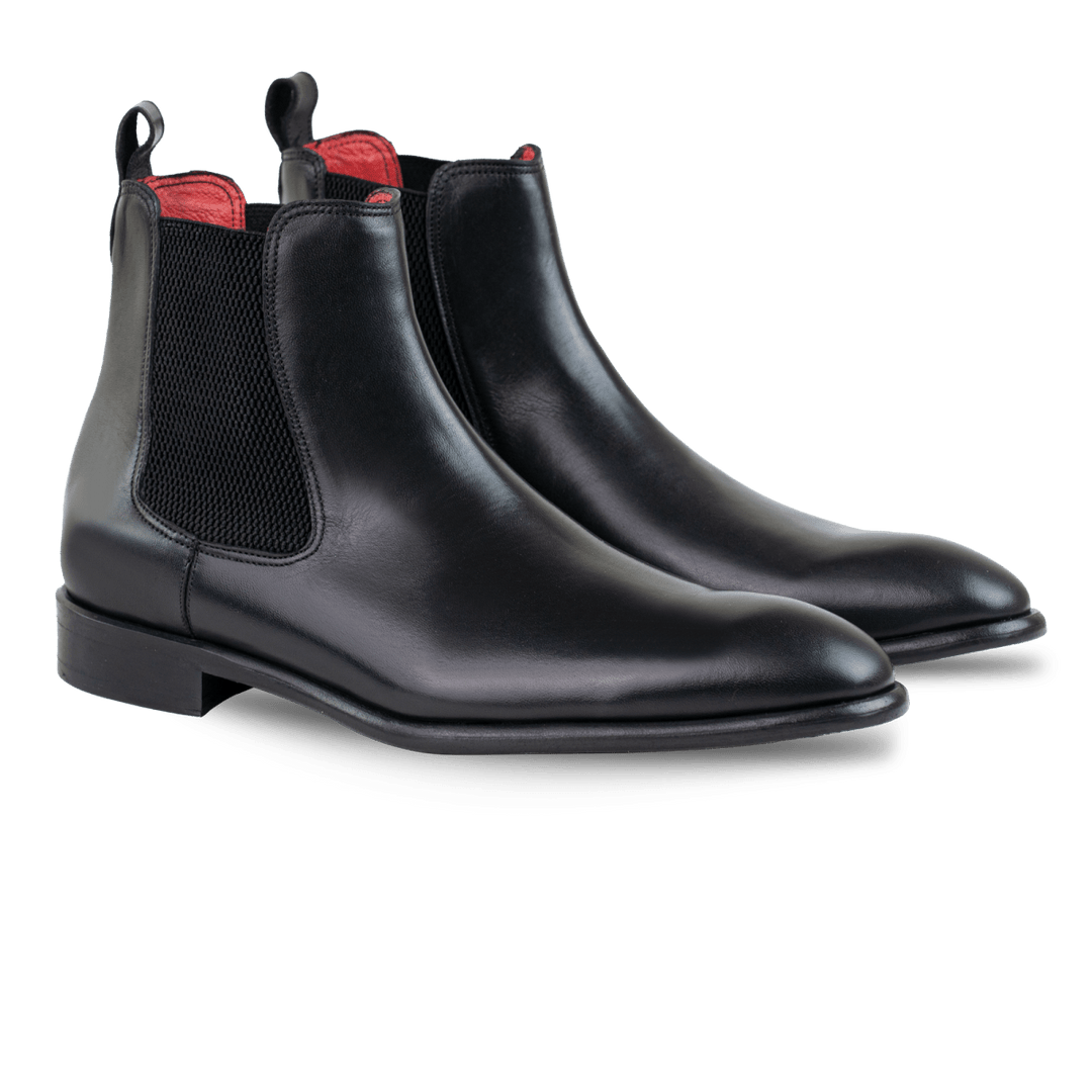 Alton: Chelsea Boots Homme - Cuir Noir