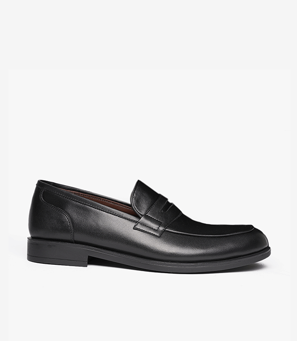 MOCASSIN Taylor en Cuir, Noir – CL477